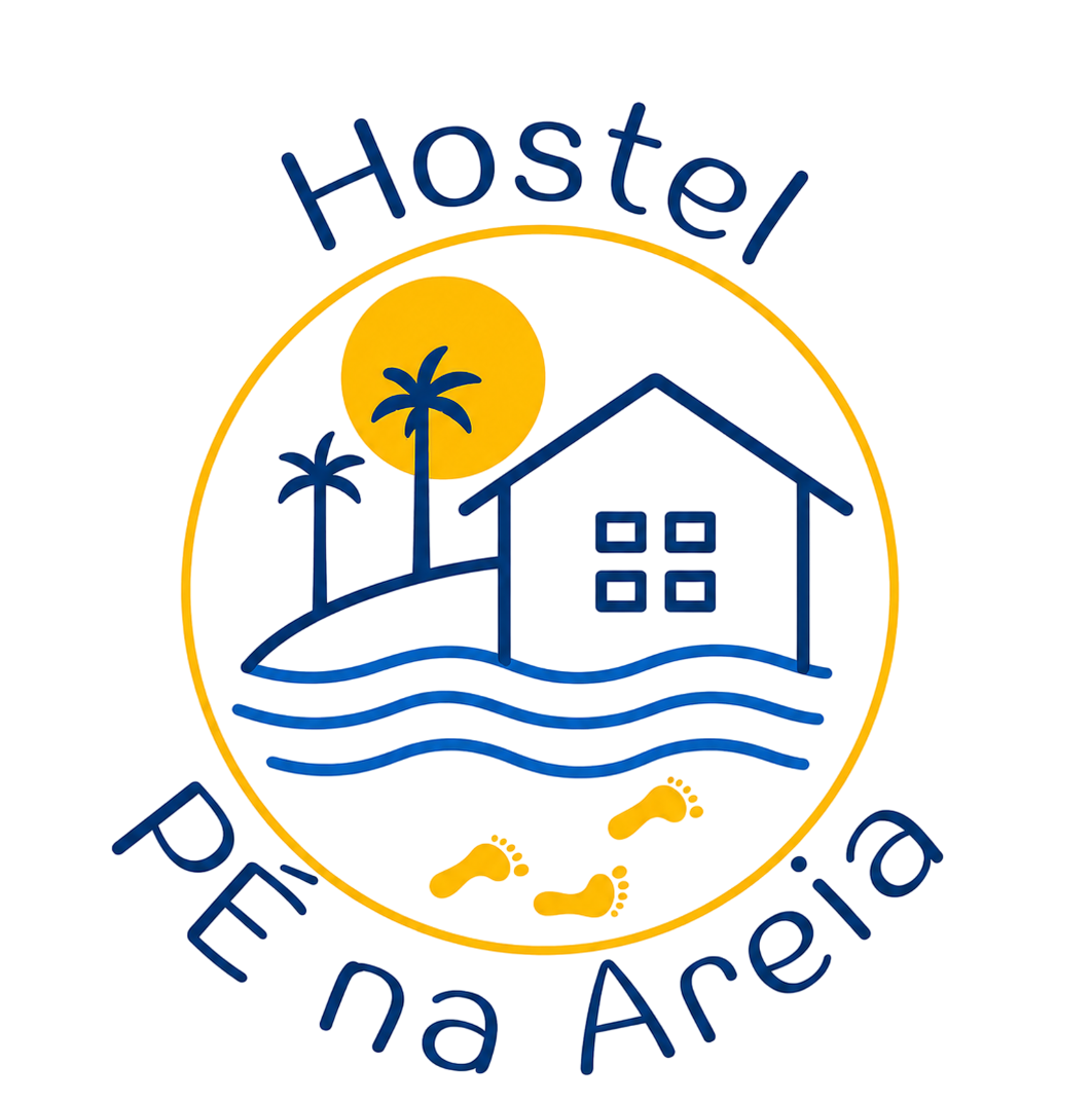 Logo do Hostel Pé na Areia