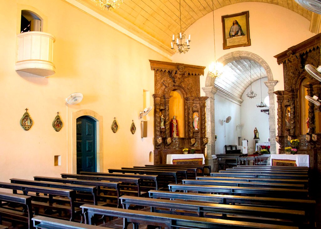 Interior da Igreja Matriz de Sant'Ana
